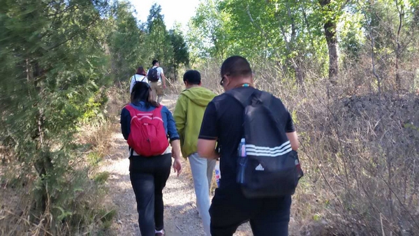 2017年一季度登山拉练